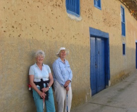 Resting in meseta village Photo - Fitzgerald